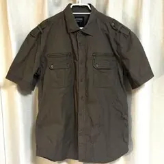 3Lサイズ splendid satisfaction ミリタリーシャツ 半袖のサムネイル