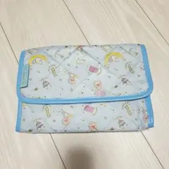 母子手帳ケース 水色 キャラクター柄　ドラえもん