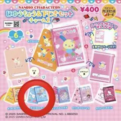 サンリオ じゅうちょう＆下じきセット チャーム2 シナモロール