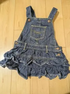 【18-24m】babyGap デニムジャンバースカート