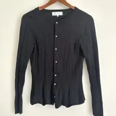 【ROPE’ PICNIC】ロペピクニック ブラック カーディガン サイズ38