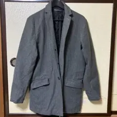 メンズチェスターコート 高品質・グレーカラー