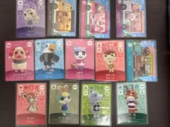 あつまれどうぶつの森　amiibo ジュン　ビアンカ　ミッチェル　ペーター　など