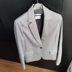 美品 フランス製Carreman生地 index 千鳥格子ジャケット 上質素材