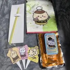 ちいかわ ココス ホイルカッター 巾着 スライドケース ピック