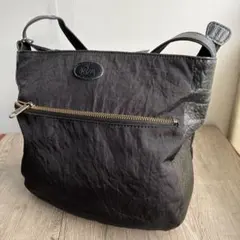 3F IBIZA イビザ ナイロン×レザー ショルダーバッグ ブラック レトロ