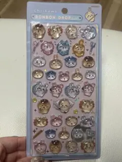 正規品　ボンボンドロップシール　ちいかわ　みんなポーズ