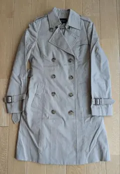 【INDIVI】トレンチコート グレー