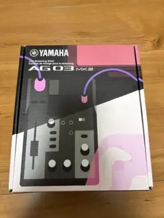 1回使用のみ☆ほぼ新品】YAMAHA AG06 オーディオインターフェイス