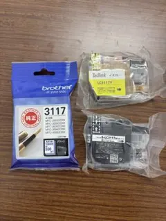 Brother インク LC3117純正黒 互換黒、黄 3本セットのサムネイル