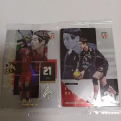 バレーボール日本代表 永露元稀 ウエハース2026 2枚　21