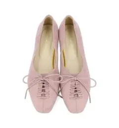 ORiental TRaffic スクエアトゥレースアップパンプス