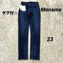 タグ付☆Moname モナーム 5ポケットスキニーデニムパンツのサムネイル