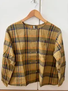 【値下げします】chambre de charme チェックシャツ