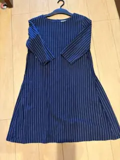 earth music&ecology ストライプ ロングワンピース
