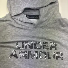 UNDER ARMOUR グレー フード付きパーカー