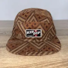 RIP N DIP CAMP 5 PANEL CAP/アフリカンスエード初期ロゴのサムネイル