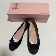プリティバレリーナ　バレーシューズ　フラットシューズ　グリッター　未使用に近いのサムネイル