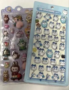 ちいかわ 3Dステッカー　ラブブおしりシール　セット