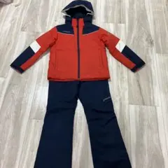 子ども用スキーウェアセット（ネイビー・レッド）