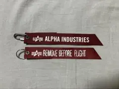 ALPHA INDUSTRIES アルファ 赤タグ 赤リボン2本セット - メルカリ