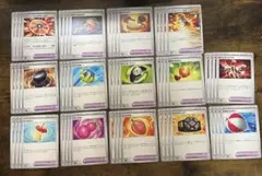 ポケカ ポケモンのどうぐまとめ売り14種×4枚まとめ売り