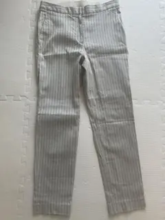 ★トゥモローランドコレクション★ストライプパンツ　ストレッチパンツのサムネイル