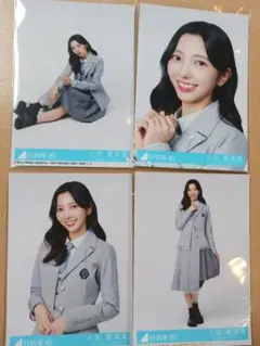 日向坂46 クリフハンガー 初回封入 生写真ABCD 4種4枚セット 小西夏菜実