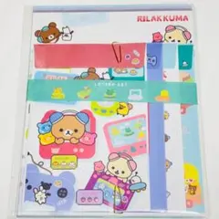 sanーx サンエックス　リラックマ　レターセット　ゲーミング　コリラックマ