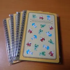 ポケットモンスター スカーレット・バイオレット B6リングノート 4冊