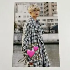 M!LK 山中柔太朗 Juvenilizm 青春正義 サイン入り ポストカード