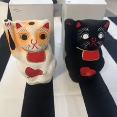 お値下げしました！招き猫　2体セット