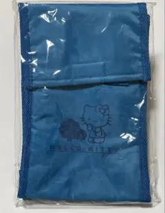 新品未使用　HELLO KITTY 小型保冷・保温バッグ 青　キティ　サンリオ