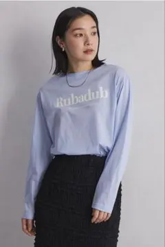 グリーンレーベルリラクシング　シアー　ロゴtシャツ ロンT at ease