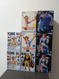 【新作有・新品未開封】ワンピースフィギュア8個セットのサムネイル