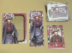 銀魂 HMV 沖田総悟6点 イラストカード フォトカード アクリルバッジ