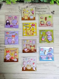 【匿名配送】　ポケピース　ぷにペタシール　コンプリートセット