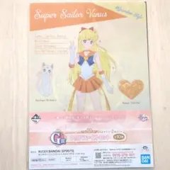 セーラームーン　一番くじ　クリアファイルセット　マーズ　ヴィーナス
