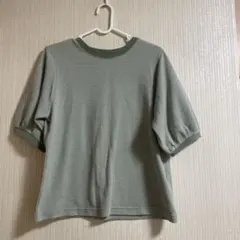ehka sop エヘカソポ　カットソー グリーン