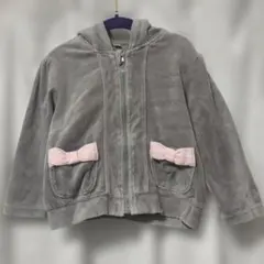 グレー フード付き トレーナー　95