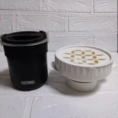 THERMOS サーモス 保温弁当箱 JBS-360(BK) レンジで炊飯のサムネイル