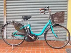 中古電動自転車 ブリヂストン アルベルト 26インチスカイブルー横浜