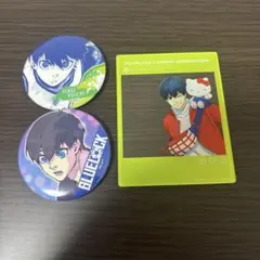 ブルーロック 潔世一 缶バッジ、トレーディングアクリルカード