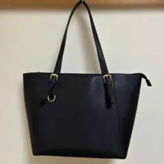 美品　レディース　ビジネスバッグ　　ブラック　就活　リクルート　会社訪問