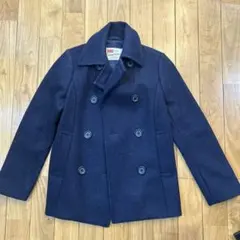 Traditional Weatherwear ネイビー ピーコート 34