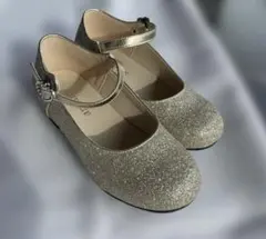 アリサナ　フォーマルシューズ19cm ゴールド