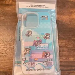 newjeans iPhone１３PRO ケース　パワーパフガールズコラボ