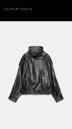 2025年最新】フェイクレザージャケット zaraの人気アイテム - メルカリ