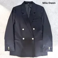 Mila Owen ミラオーウェン 金ボタン 紺ブレ ジャケット 金釦ダブル 1