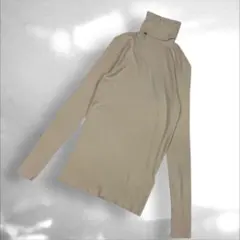 未使用タグ付　ラルフローレン　長袖ニットトップス　タートルネック　S（A4